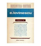 colectiv - E. Lovinescu - interpretat de: - 108082