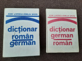 JEAN LIVESCU, EMILIA SAVIN - DICTIONAR ROMAN-GERMAN / GERMAN-ROMAN 2 volume