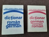 JEAN LIVESCU, EMILIA SAVIN - DICTIONAR ROMAN-GERMAN / GERMAN-ROMAN 2 volume