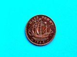 Half Penny 1944 Anglia-stare buna!-in realitate arata bine