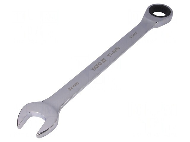 Cheie combinată cu piedică 32mm oțel crom-vanadium