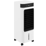 HOMCOM Climatizator Evaporativ 3 &icirc;n 1 cu Rezervor de 7 L Oscilație 48&deg; 3 Viteze 3 Moduri Temporizator 24h Alb | Aosom Romania