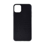 Cumpara ieftin Husa PU+TPU Crocodile Samsung Galaxy Note 10 neagra, Negru