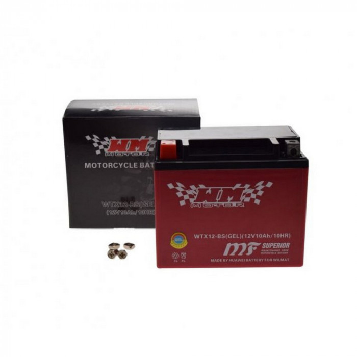 Baterie moto YTX12-BS, 12v12ah, WM