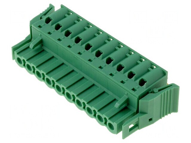 Regletă de conexiuni deconectabilă 5,08mm, 10 piste