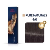 Wella Professionals Koleston Perfect - Vopsea de par permanenta 4 0, Castaniu Mediu Natural, 60 ml