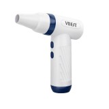 Cumpara ieftin Ventilator portabil turbo cu lumina UV, suflanta 100000 RPM, baterie reincarcabila, BST-AP-03