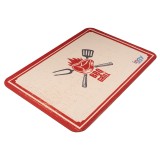 COVOR BUCATARIE Iggy, material cauciuc natural + panza, dimensiune 600 x 400 x 4 mm, &quot;IGCP-FLOOR-BBQ&quot;