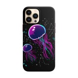 Husa compatibila cu Apple iPhone 14 Pro model Jellyfish constellation,Silicon, Tpu, Viceversa