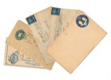 SUA - Lot plicuri si carti postale vechi