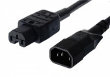 Cablu de alimentare IEC320 C14 la C15 2m, kpss2, Oem