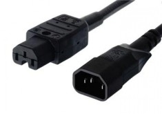 Cablu de alimentare IEC320 C14 la C15 2m, kpss2