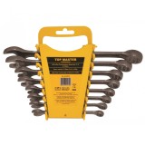 Set chei combinate 8 piese CrV 8-19mm, Topmaster 235112