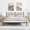 Gossi cadru de pat fara saltea stejar sonoma 183x213cm lemn prelucrat