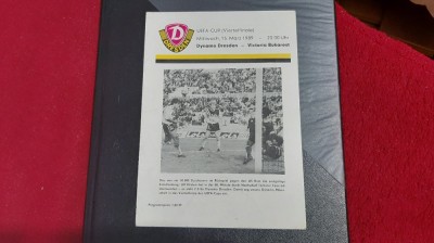 program Dynamo Dresden - Victoria Buc. foto