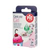 Plasturi PIC Solution Delicate Girl Medium, Antibacterieni cu Clorhexidina, 19x72mm, 24 bucati, Hipoalergenici