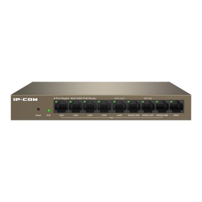 Router 8 porturi Gigabit PoE+, 95W, 1 port RJ45, Management - IP-COM M20-8G-PoE SafetyGuard Surveillance foto