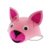 Palarie Catelus Roz Fetru Godan - Costum Carnaval, Petrecere Tematica, Accesorii Costume - 18x19x9 cm
