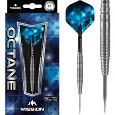 Set sageti darts Mission steel Octane M2 23g 80% wolfram foto