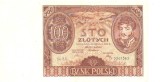 SV * Polonia 100 ZLOTYCH / ZLOTI 1934 * A 2-a Republica * Guv. Provizoriu * AUNC