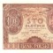 SV * Polonia 100 ZLOTYCH / ZLOTI 1934 * A 2-a Republica * AUNC