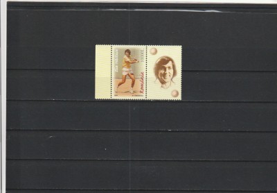 ROMANIA 2004 LP 1662 b ILIE NASTASE UN AS INTRE ASI VINIETA DREAPTA MNH NESTAMP foto