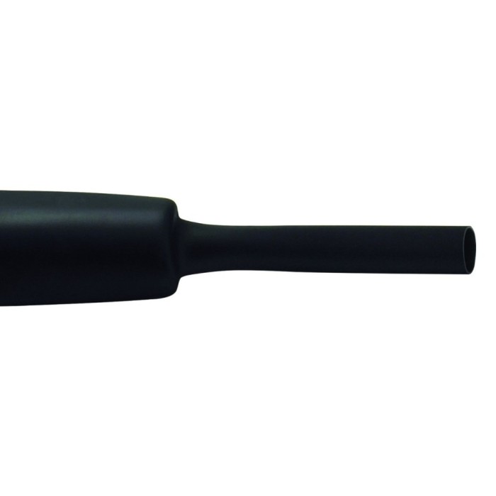 Tub termocontractabil Cellpack 457284, tip SR1F, fara adeziv, negru, 25.4-12.7 / 1000 mm