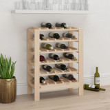 Suport de vinuri, 61,5x30x82 cm, lemn masiv de pin GartenMobel Dekor, vidaXL