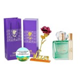Set complet pentru Ea TTA This Love (apa de parfum, mini apa de parfum), insotit de insigna Dactylion cu mesaj motivational, cadou un trandafir rosu s, 50 ml, Avon
