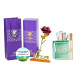 Set complet pentru Ea TTA This Love (apa de parfum, mini apa de parfum), insotit de insigna Dactylion cu mesaj motivational, cadou un trandafir rosu s, Avon