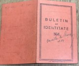 ACTE (5) Buletin de identitate elev Scoala Normala de Invatatori St Velovan Craiova 1940-1941, nascut in Vama C-Lung document vechi