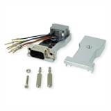 Adaptor serial DB9 la RJ45 T-M, 12.03.7524, Roline