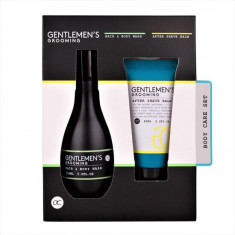 Set de ingrijire pentru barbati cu gel de dus si lotiune dupa barbierit, Gentlemen's grooming Accentra 6054620, 210 ml