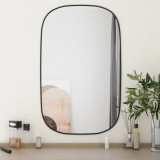 Oglinda de perete, negru, 80x50 cm GartenMobel Dekor, vidaXL