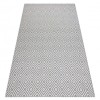 Covor sisal Flat 48607637 Pătrate caro gri / cremă, 160x230 cm