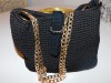 Poseta vintage anii 60 ,crosetata, deosebita,, Geanta mana, Material crosetat