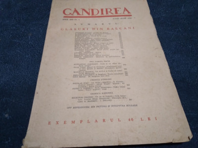 REVISTA GANDIREA IUNIE IULIE 1942 RECLAME foto