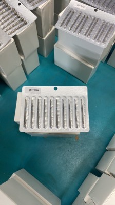 Bit diamant pentru cuticule, flacără, br&amp;acirc;u albastru 257/018B foto