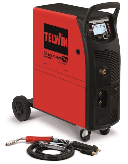 Aparat de sudura TELWIN tip MIG-MAG TIG MMA ELECTROMIG 400 SYNERGIC