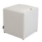 TABURET BOX - IMITATIE PIELE - CORP ALB/CAPAC DIVERSE CULORI - Albastru 21898