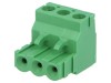 Regletă de conexiuni deconectabilă 3 piste 5,08mm, TE Connectivity