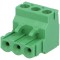 Regletă de conexiuni deconectabilă 3 piste 5,08mm