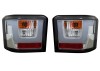 Set stopuri tuning VOLKSWAGEN TRANSPORTER (T4)/CARAVELLE/MULTIVAN, 07.1990-03.2003, partea stanga+dreapta, Taiwan, LED+P21W+PY21W; transparent, argin
