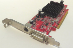 Placa video PC second hand RADEON X300 PCi-e 361266-001 128MB 64Bit foto