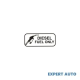 Abtibild diesel fuel only cod: xs-03 Alta marca Alt model #7