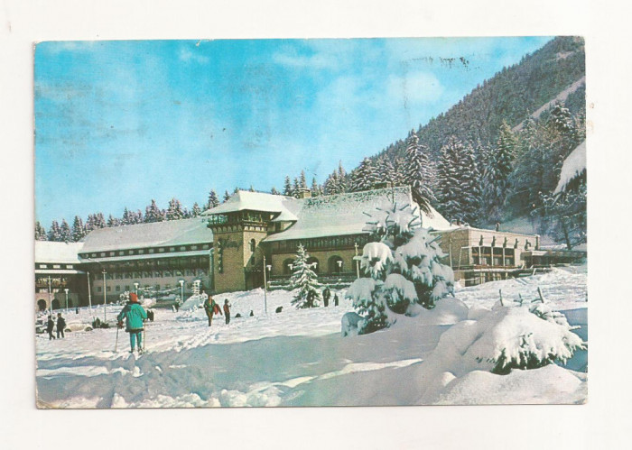 RF40 -Carte Postala- Poiana Brasov, Hotel Sport, circulata 1973