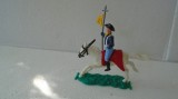 Bnk jc Figurina de plastic - Timpo - Reg 7 Cavalerie USA