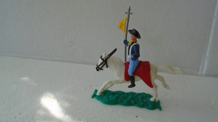 bnk jc Figurina de plastic - Timpo - Reg 7 Cavalerie USA