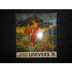 CARNET EDITORIAL UNIVERS 1976