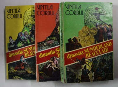 DINASTIA SUNDERLAND BEAUCLAIR - IDOLII DE AUR , VOL.I-III de VINTILA CORBUL foto